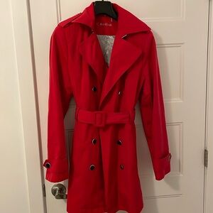 Red Trench Coat